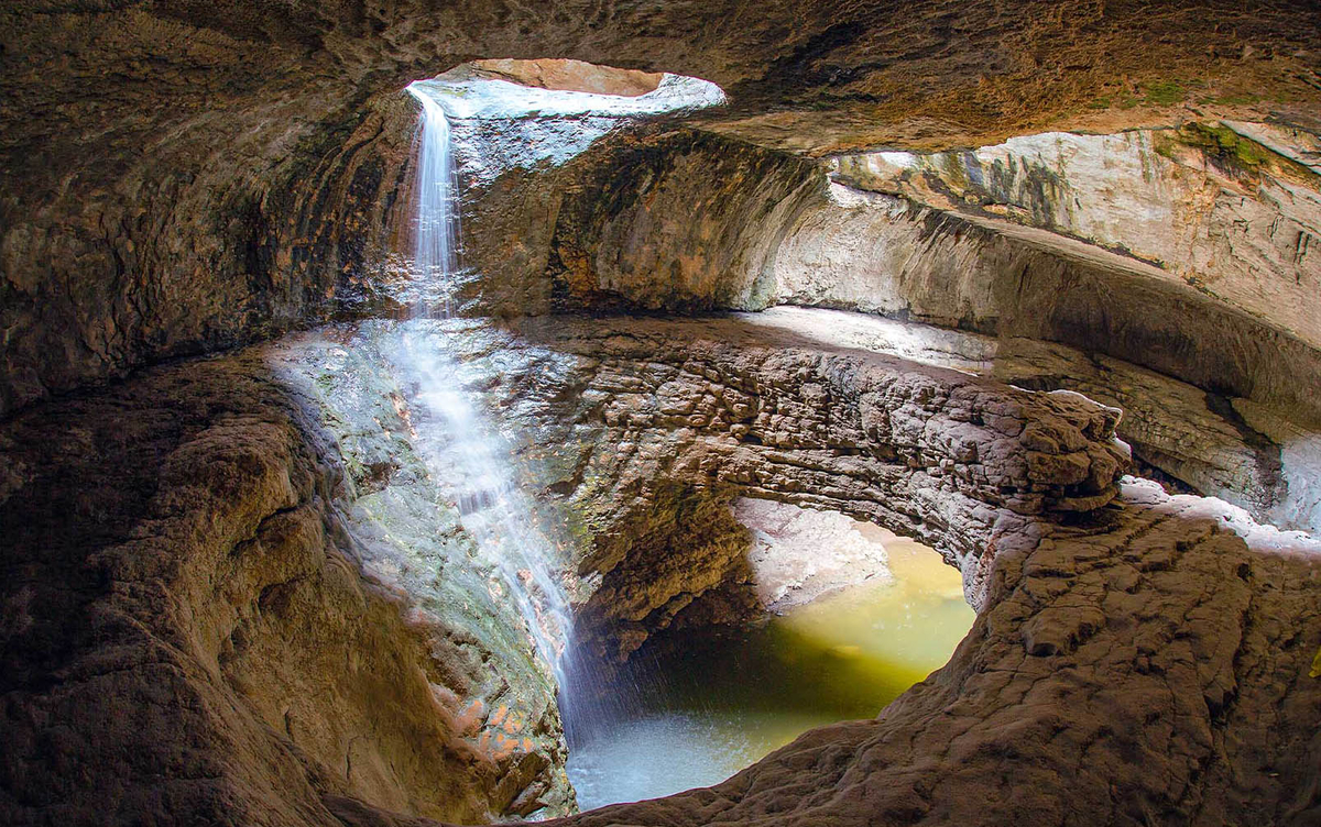 Гамсутль водопад